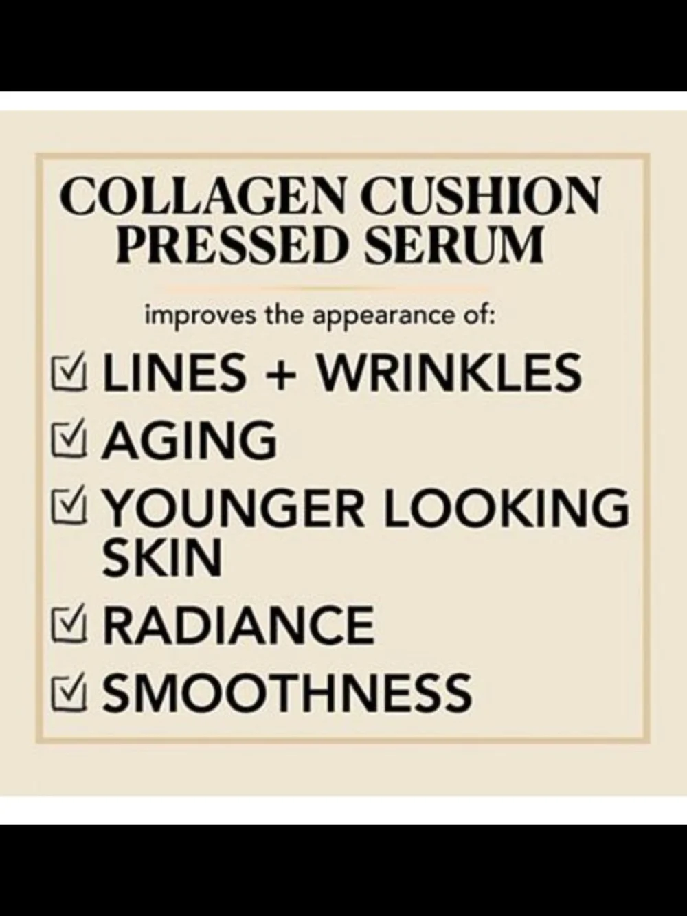Nakery Beauty Collagen Cushion Pressed Serum NIB